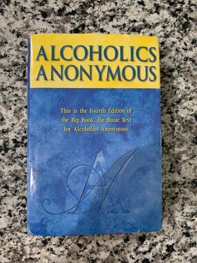 Alcoholics Anonymous, 4th Edition of the Big Book, Hardcover Book